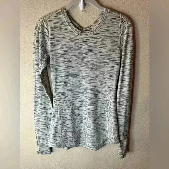 lululemon space gray long sleeves shirt - Picture 1 of 8